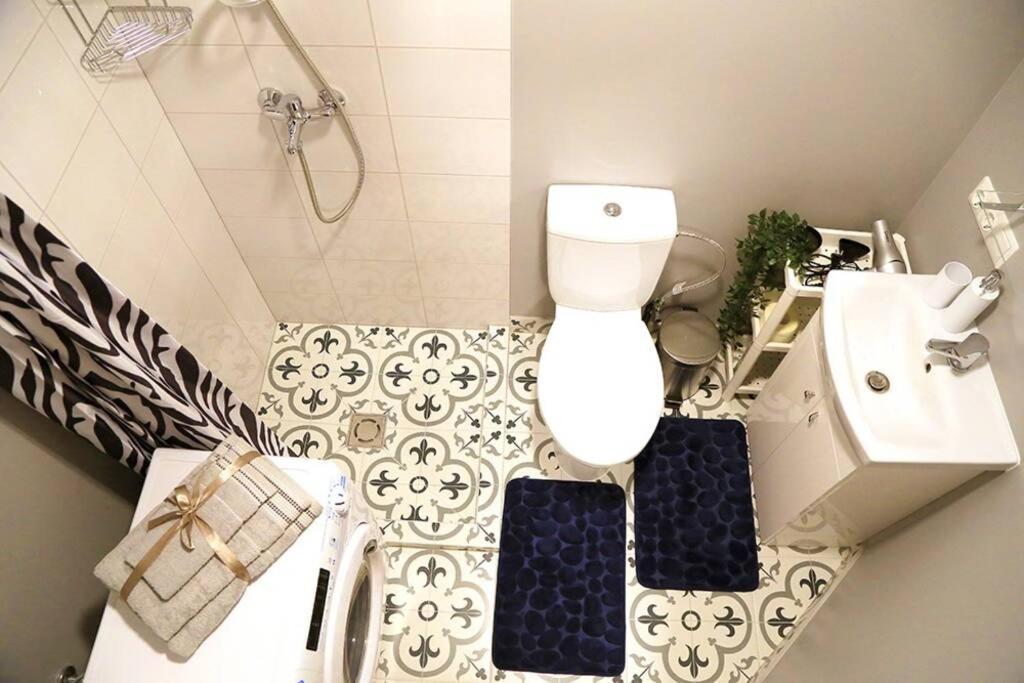 Bright Apartment,For 1-4,Near Old Town Vilnius Luaran gambar