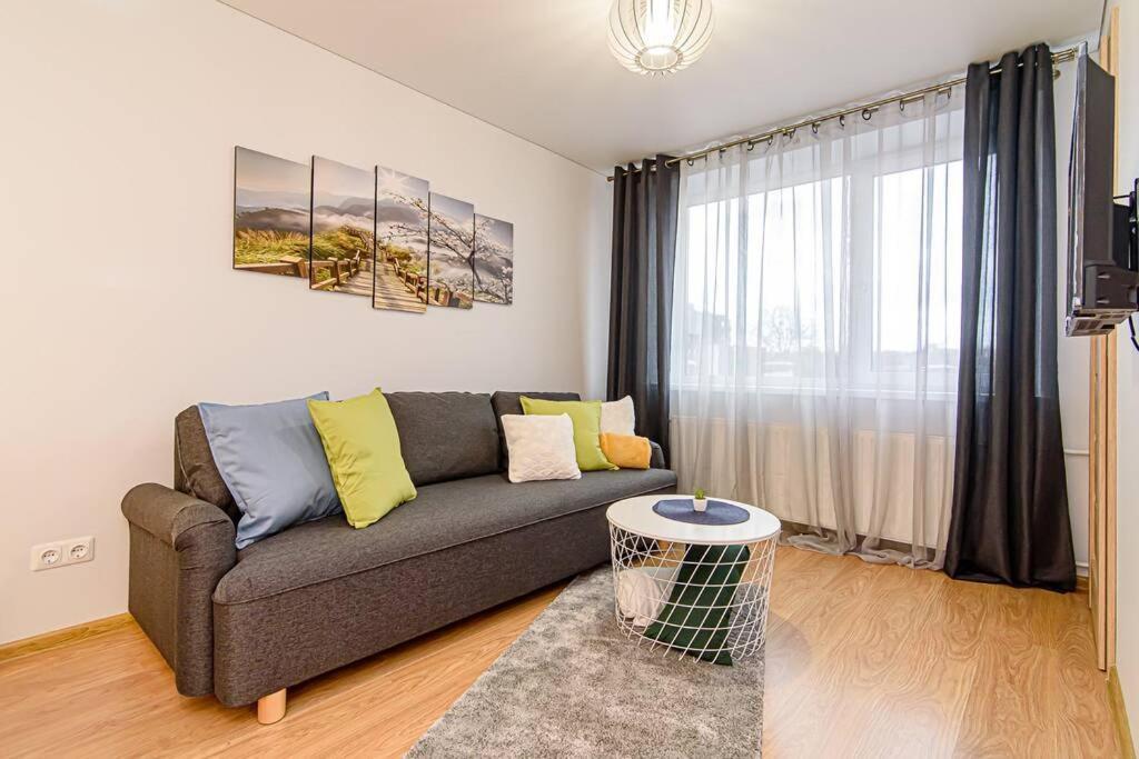 Bright Apartment,For 1-4,Near Old Town Vilnius Luaran gambar